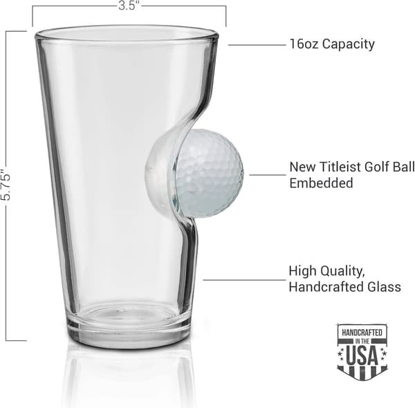 Golfpallon tuoppilasi - 16oz