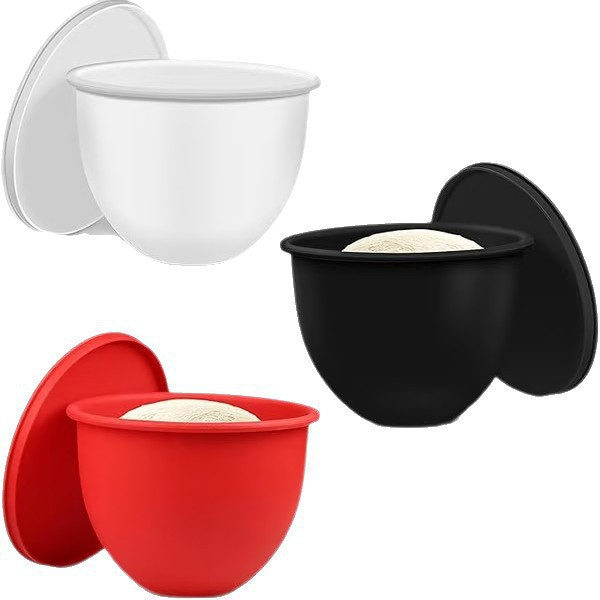MixAid Silikonskålsfoder för KitchenAid Tilt-Head 5 Qt Köksmaskiner - 3 Silikonfoder och Lock – Ersättningstillbehör för Köksmaskin – Ej för Bowl-Lift Modell