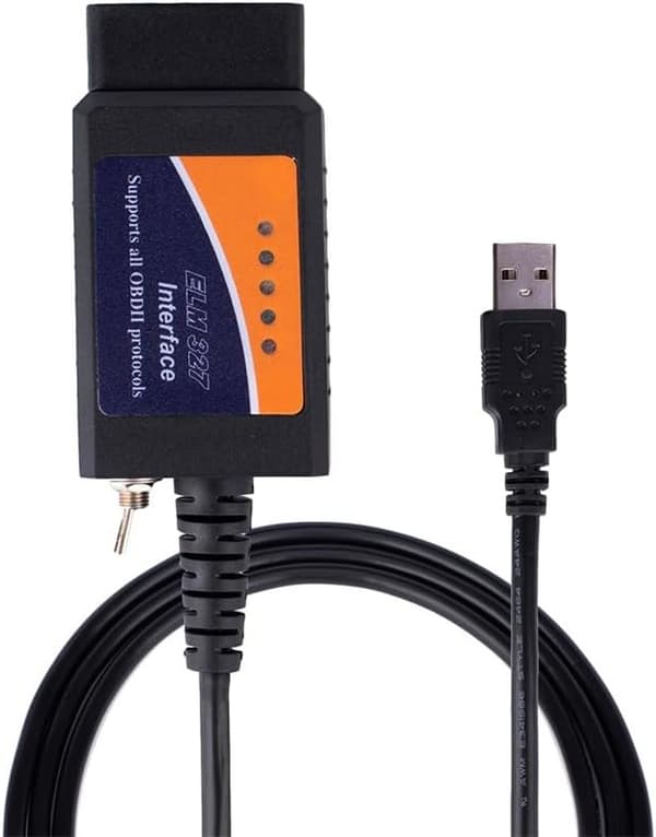 elm 327 FORS-CAN USB-omkopplare OBD Modifierad elmconfig med FTDI-chip HS-CAN/MS-CAN OBD2