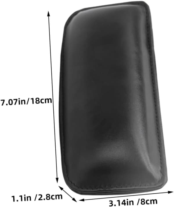 2st Bildörrsarmstöd Elastiska Bilknästödskuddar för Bekväm Körning Pu Halkfri Design Kompakt för Bilar och Kontorsbruk