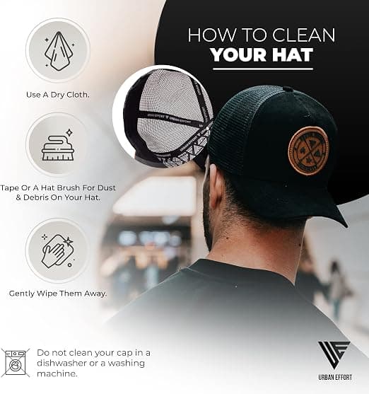Tucker-hatte til mænd - Mesh-bagsidekasket til kvinder Baseballhat 5-panel-Fantastisk baseball-snapback-lukning sort black