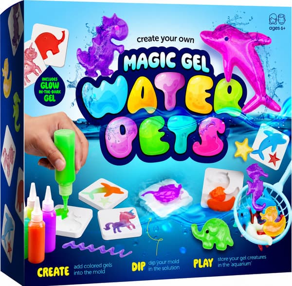 Magic Gel Water Pets Kit for Kids - Gaver til barn - Squishy Maker Sett