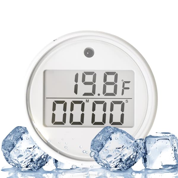 Isterapi termometer og timer isterapi vandtermometer med flydefunktion letlæseligt vandtæt IPX6 termometer