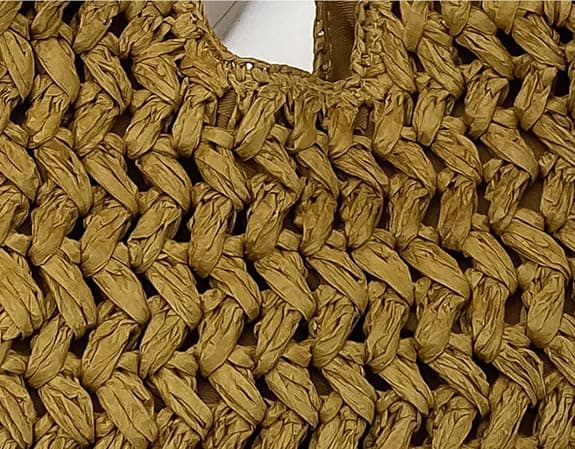Bohemia Sommar Stråstrandväska Kvinnor Axelväskor Crossbody-väska Rese Hobo Handväskor Aftonclutchväskor