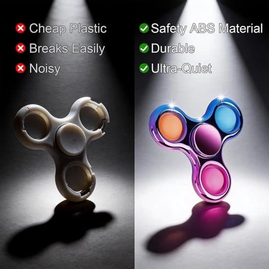3-pack – Pop Fidget Spinner-leksaker för barn och vuxna – Lindrar stress och främjar lugn – Sensoriska leksaker för barn med autism och ADHD