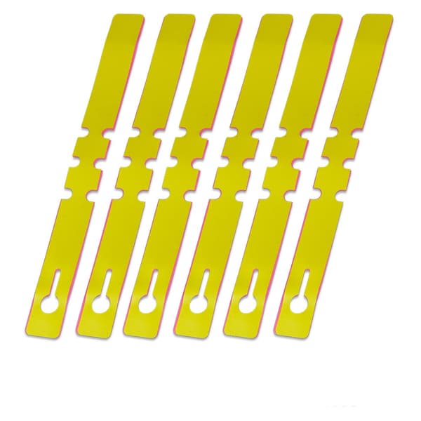 Plantemærker 100-pak Gul Yellow 125