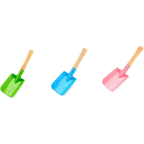 3 st trädgårdsskyffel Premium trähandspade för enkel omplantering och grävning Multifunktionsspade