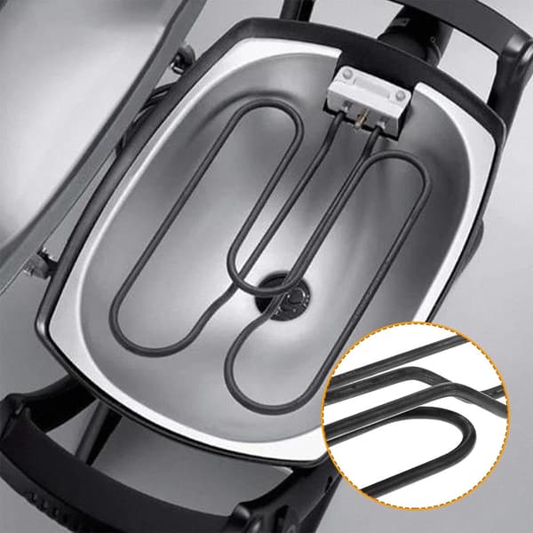 66631 65621 Värmeelement för Weber Q140 Q1400 Elgrill EU 230V 2200W