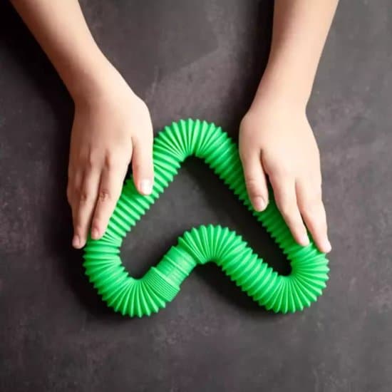 20 st. sensoriska rör, färgglada interaktiva fidget-leksaker för kreativ lek och avkoppling, sensoriskt leksaksset för barn