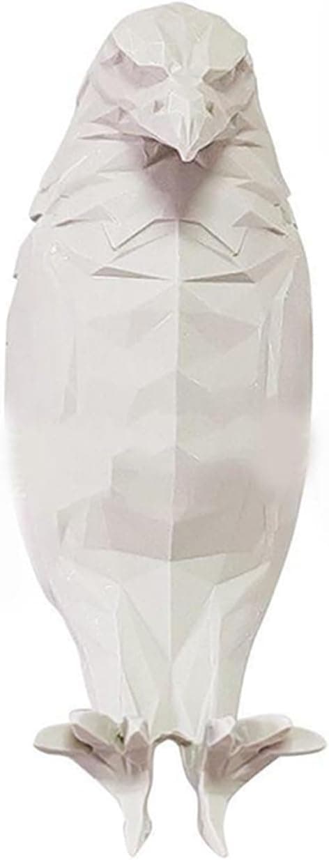 3D Djurformad LED Nattlampa - Örndesign, lämplig för sovrum, vardagsrum, trapphus, hallar och kök. (Vit Örn)