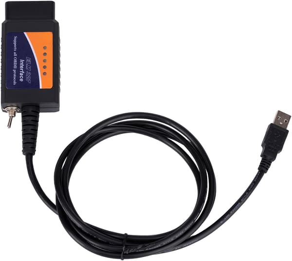 elm 327 FORS-CAN USB-omkopplare OBD Modifierad elmconfig med FTDI-chip HS-CAN/MS-CAN OBD2