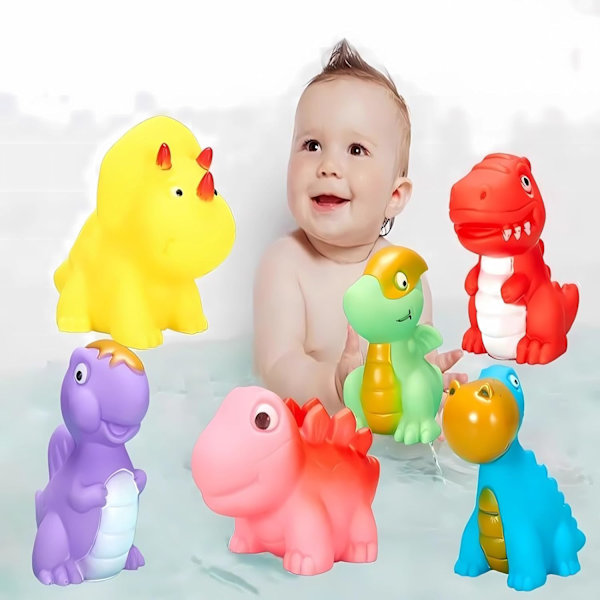 Babybadelegetøj Jakeloo Småbørnsbadelegetøj Sansebolde Tekstureret Multi Bold Sæt Sansebaby Legetøj