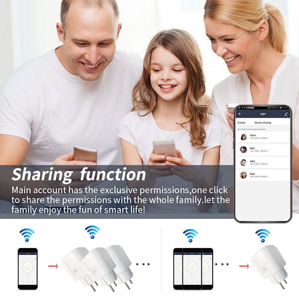 Homekit Smartplugguttak fungerer med Apple Homekit Siri stemmestyring timerfunksjon EU16A