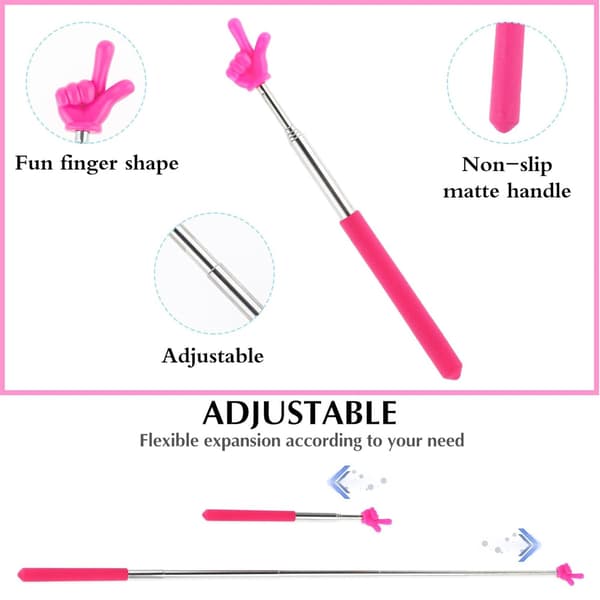 Flerbruks lærerpekerpinne Pink
