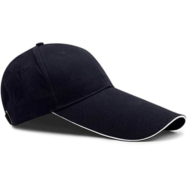 Luer - Baseballcaps - Vasket bomull ekstra lang baseballcaps - Med forlenget brem - Solbeskyttelse