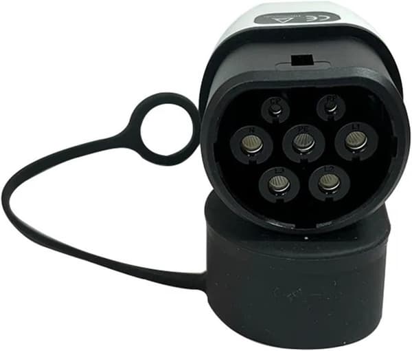 EV-opladeradapter Type 2 EVSE hun-elbilopladerstik IEC 62196-konverter 16A 32A (Type 2 32A 3P hun)