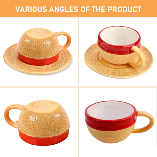 Cup Ace Hat kaffekopp keramisk kopp julebursdagsjubileumsgave