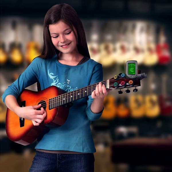Guitar Tuner Ukulele Tuner 1 sæt. Velegnet til guitar, bas, ukulele, violin og banjo.