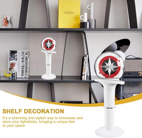 Lightstick stander 2 stk. kompatibel med officielle lightsticks