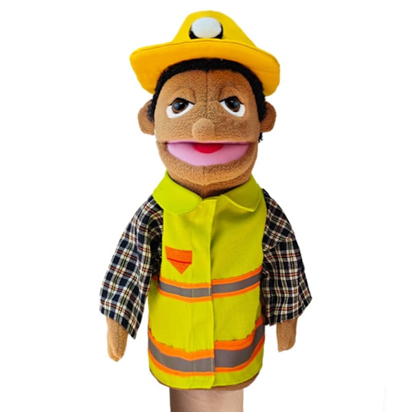 Mjuk plyschleksak handdocka, roliga dockor leksak professionell karaktär handdocka 0 #04