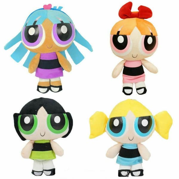 Tecknad Powerpuff Girl Doll The 1999 Network Set för barngåva Orange(1PC)