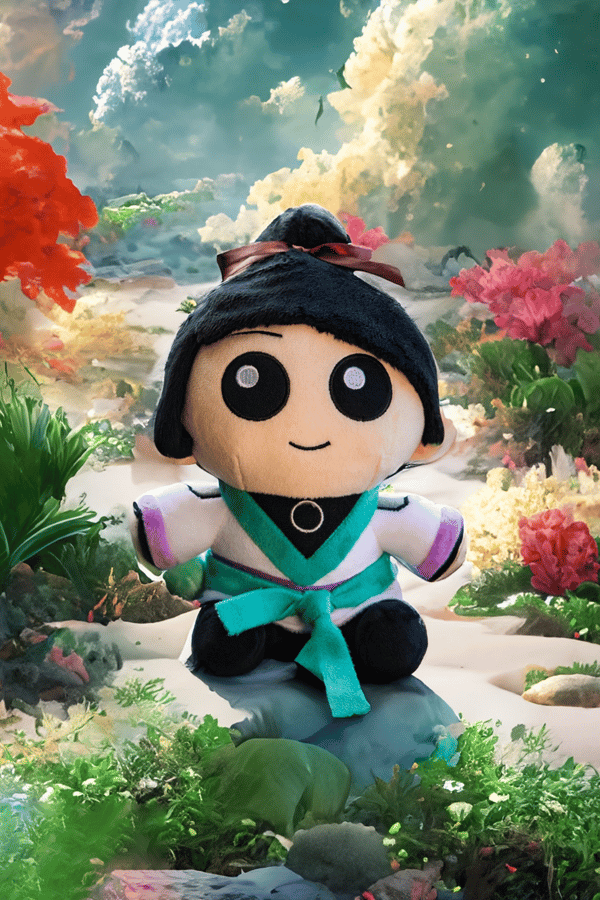 PLUSHIE DOLL VALORANT SAGE Mjuk leksak