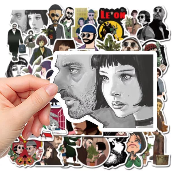 50st Classic Léon The Professional Movie Mathilda Lando Stickers Telefon Graffiti