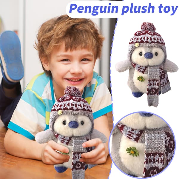 Mjukdjur Leksak Present Rolig Ny Mjuk Lugnande Docka 27 Gray One Size