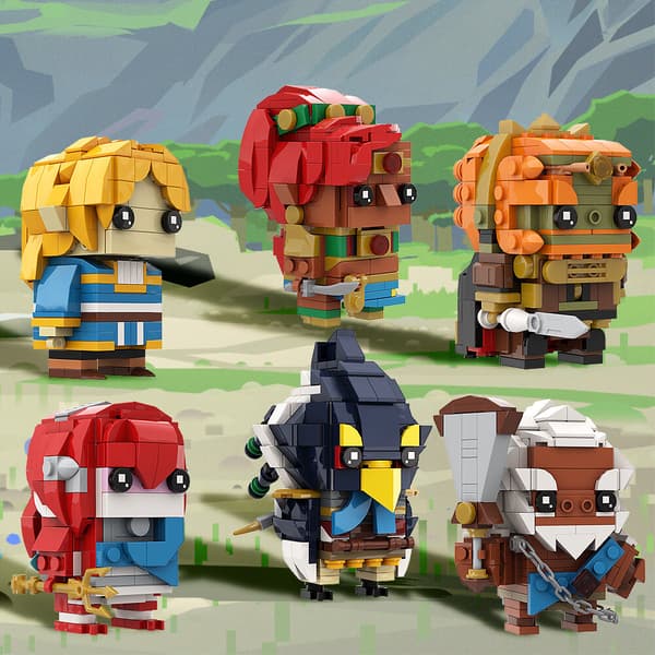 The Legend of Zelda Karaktär Modell Byggklossar Barn Pedagogisk Leksak Present Zelda Dalker  248pcs