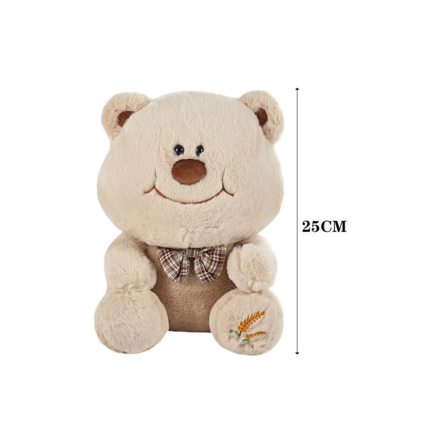 Plysch Nalle Leksak Dolls Gosedjur rosett Flickvän Alla hjärtans dag present 25cm