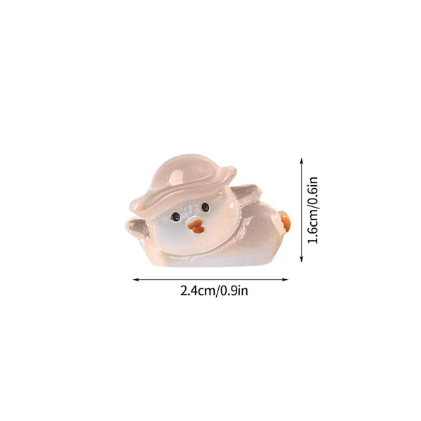 Glow-in-the-dark Valp Micro Potted Landskapsarkitektur Widget Console Light Dog Decora B