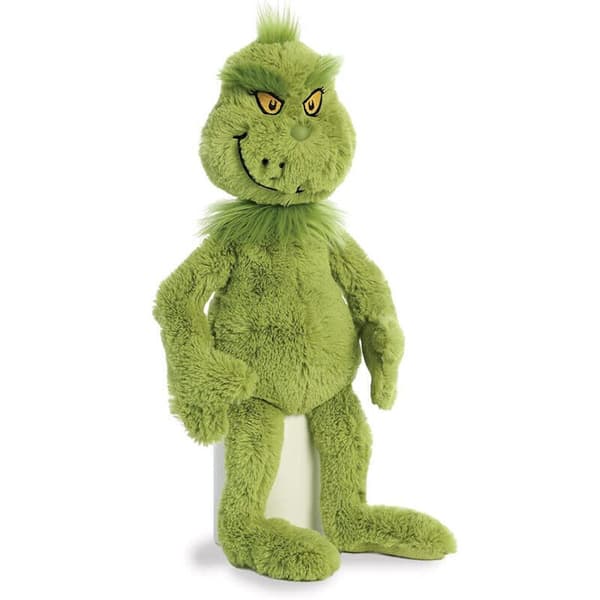 Jul Grinch Plyschdocka Mjukt Gosedjur Jul Teddy Barn Julklapp NY B