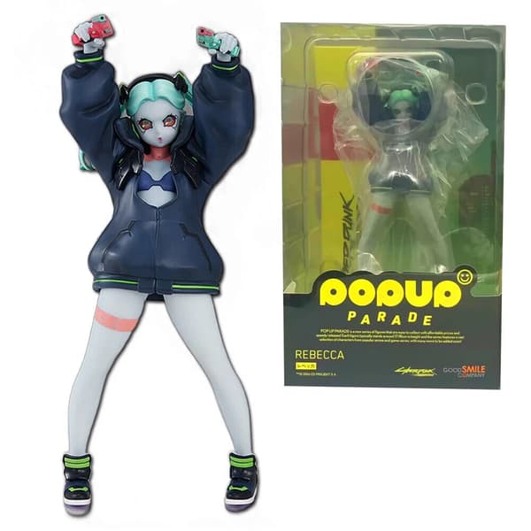 Figur Cyberpunk Edgerunners Anime Rebecca David Martinez Lucy Modell Leksak Samlarobjekt A no box