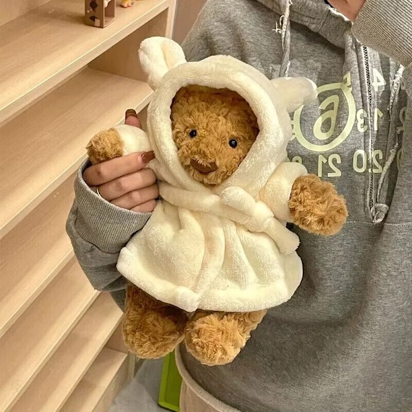 Gosedjur Jelly Cat Leksak Plysch Tårta Björn Aubergine Jordgubbe Mjuka Dockor Barn Födelsedagspresenter Eggplant Bear