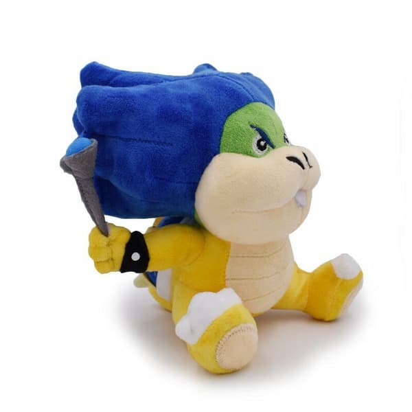 6 Super Mario Bros Ludwig Koopa plyschleksaker stoppade docka barn födelsedags julklapp