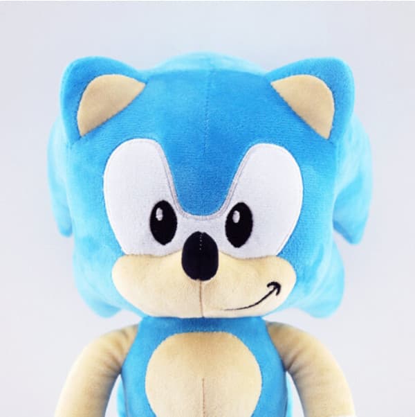 Sonic The Hedgehog Mjuk Plyschleksak Tecknad Fylld Docka Barn Födelsedagspresent 30cm Super Sonic Key chain
