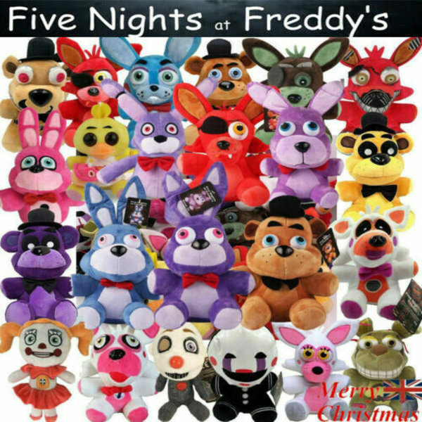 7 0 Five Nights at Freddy's FNAF Skräck Gosedjur Spel Barn Leksak Present Dockor mjuk Mangle (6inch)