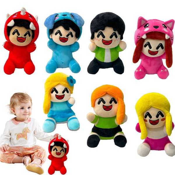 Omz Plysch, Mjukt Gosedjur Kudde Figur Docka, Spelare Plyschleksak Present B One Size