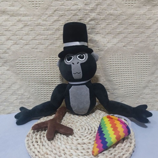 Ny ankomst Gorilla Tag Monke Plyschleksak Gosedjur Doll Spel Perifer Gorilla Accessories