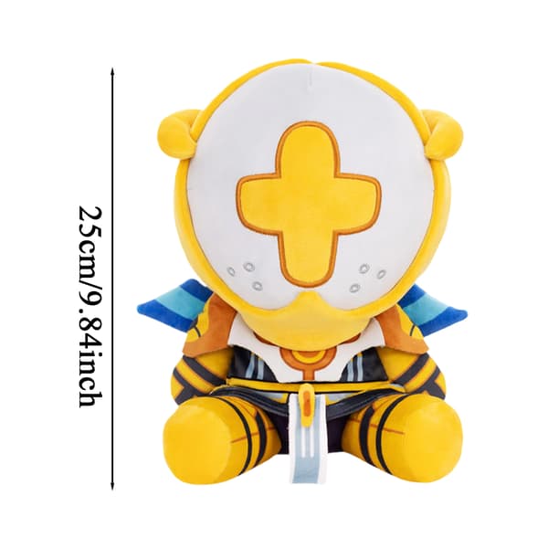 Ultrakill Gabriel Plysch Spelfigur Robotdocka Gosig Robotfigur Plyschdocka blue