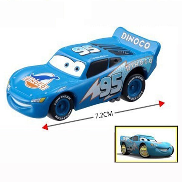 Disney Pixar Bilar Och Plan Lot Blixten 1:55 Diecast Modell Leksaker Gåva Lös Bil Dream McQueen