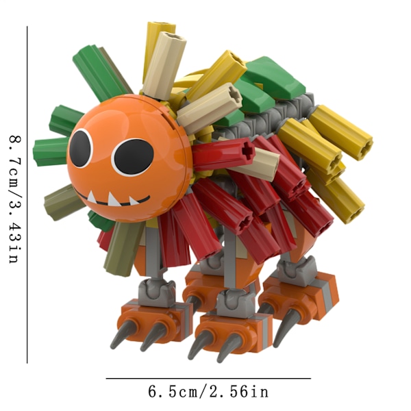 Poppy Playtime Kapitel 4 Pianosaurus Doey Yarnaby Spelfigur Byggklossar I