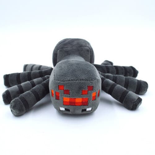Tecknad Minecraft Djur Plyschleksaker Mjuka Gosedjur Docka Barn Present 16cm Liten Spindel