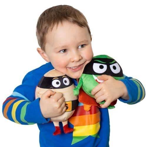 Supertato Teddybjörn Barnleksaker Karaktär från Cbeebies Show Böcker Beige