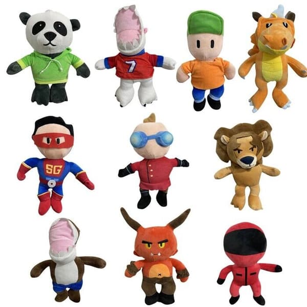 Snubbla killar Actionfigur Plyschleksak Docka Mjuk leksak Roliga leksakspresenter NYHET E
