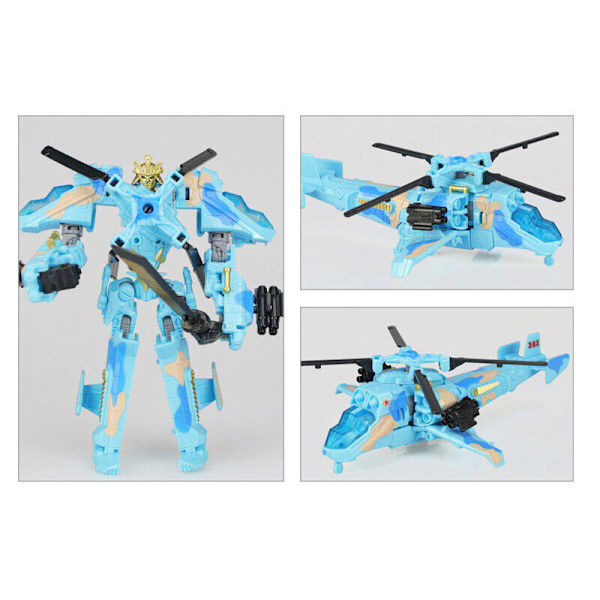 Transformator JJ602C Helikopter Action Figur Flygplan Film Modell Leksak Barn Present
