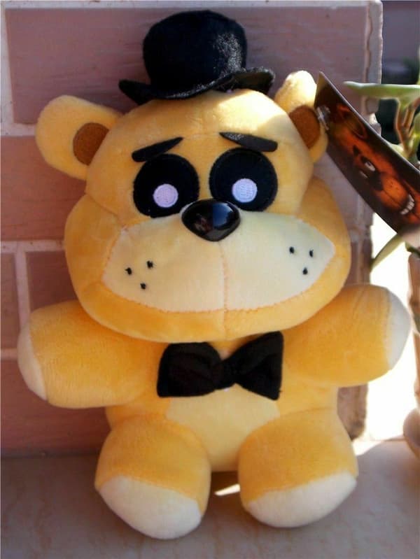 2 st FNAF Five Nights at Freddy's LILA Skuggbjörn Plyschdocka Mjuka Leksaker Present