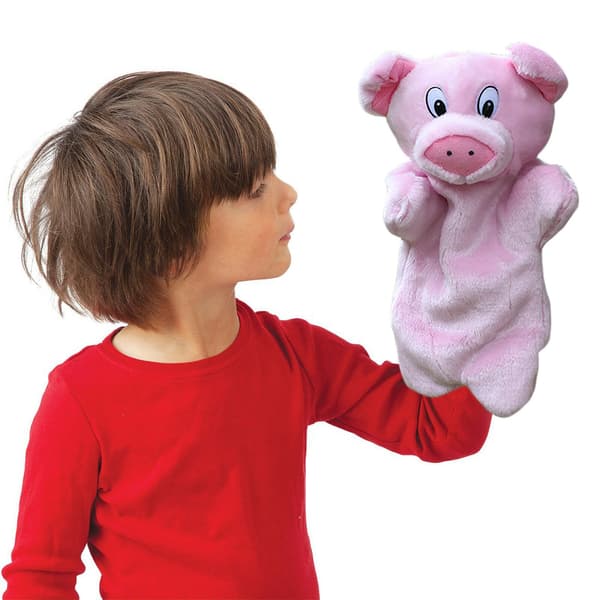 Djur Handdocka Helkropps Muppet Plyschleksak Rekvisita Barn Handske Docka Mjuk Plysch ☀ Monkey
