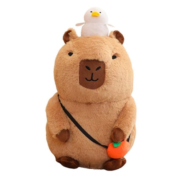 Fluffig Capybara Plyschdocka Kawaii Gosedjur Simulering Gosedjur A 40CM
