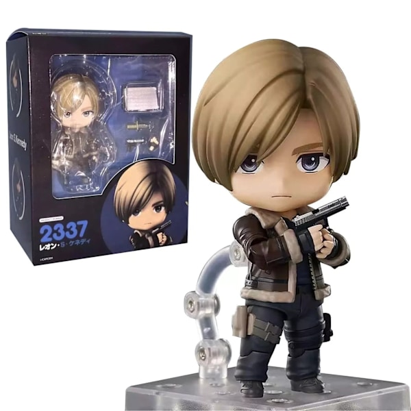 Nendoroid Resident Evil 4: Remake Leon S. Kennedy Actionfigur GSC Leksak #2337